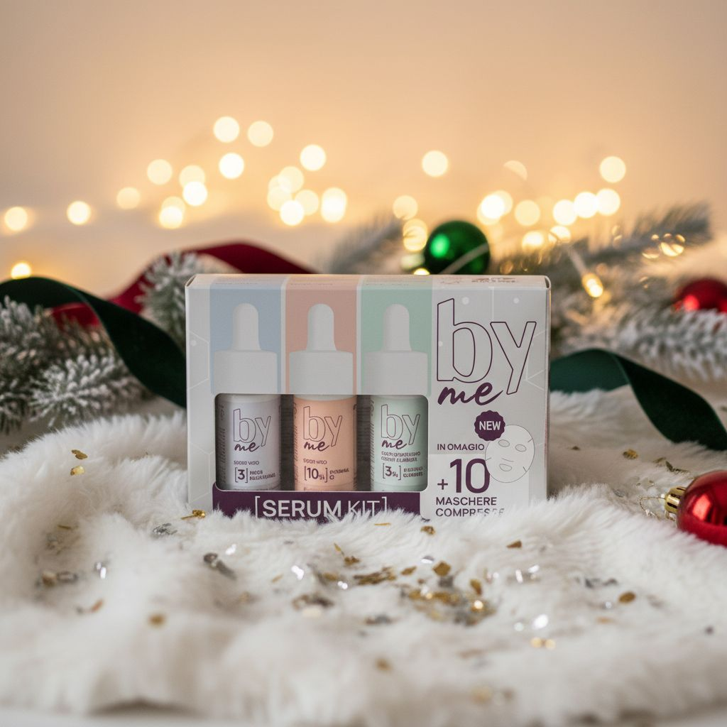 La Skincare perfetta sotto l'Albero: il Kit 3 Sieri Viso ByMe