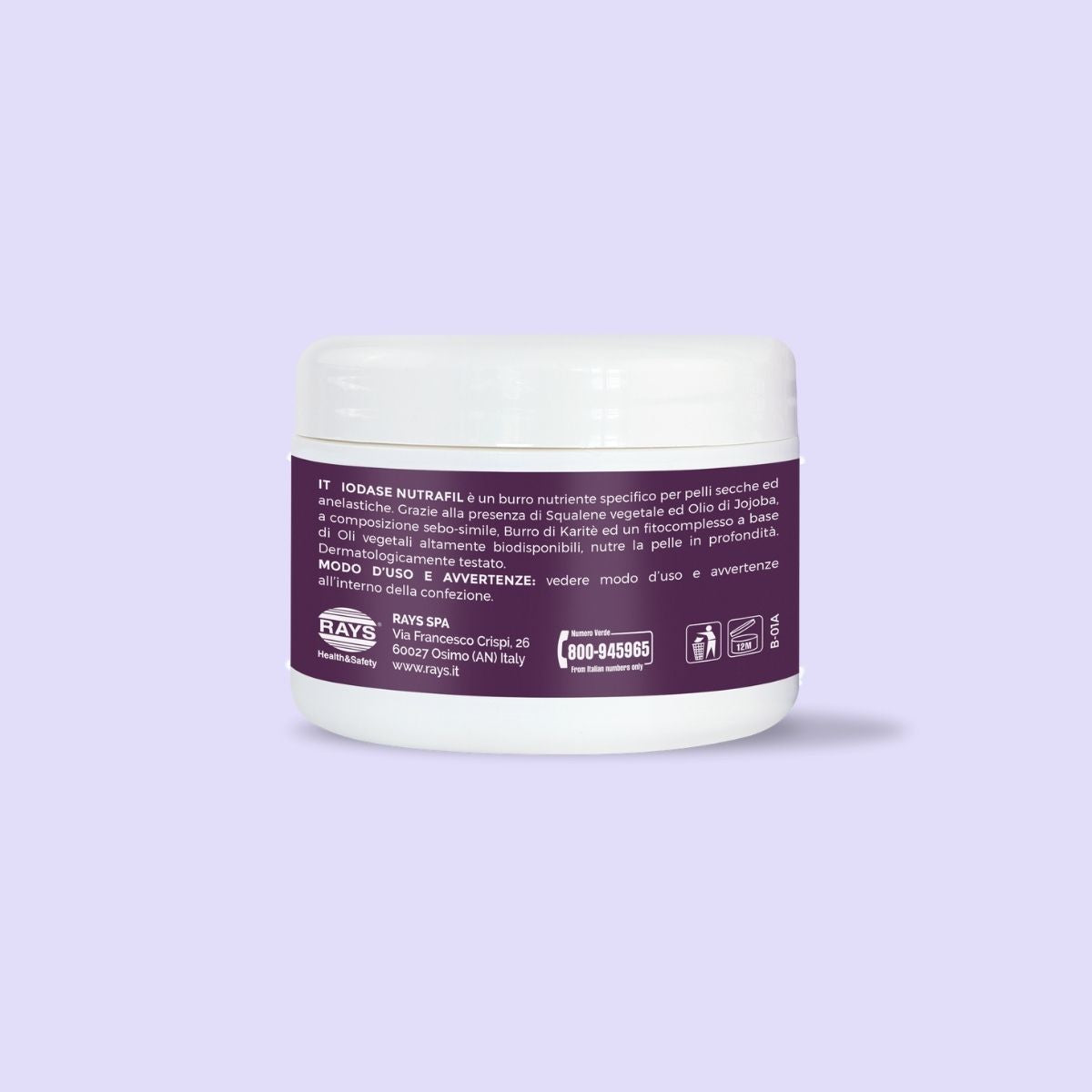 Body butter for dry skin