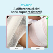 Draining and detoxifying leg wraps