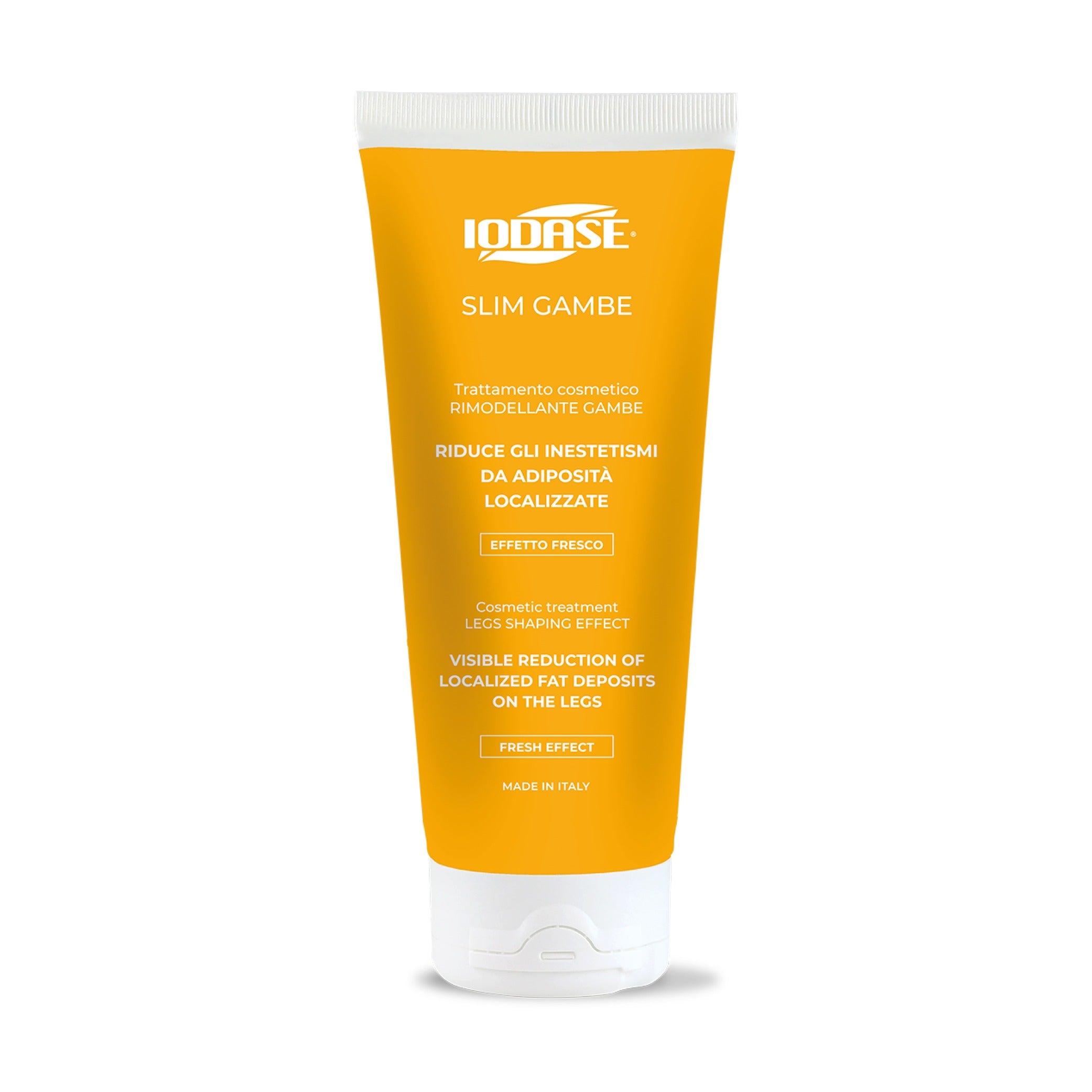 Slimming and draining leg cream