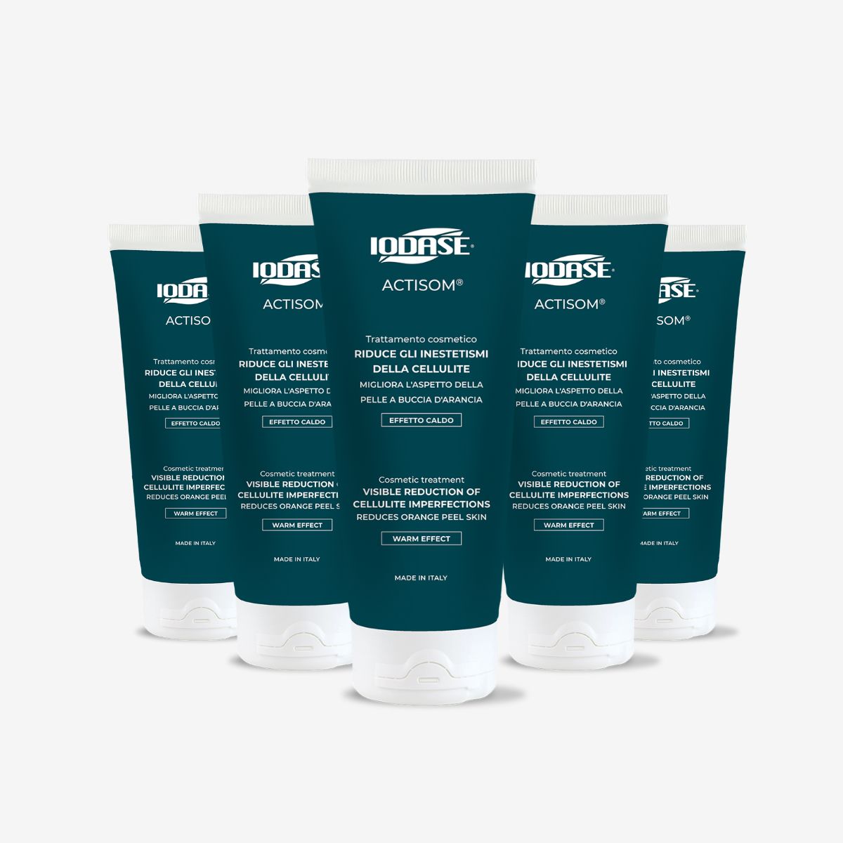 Warm effect cellulite cream