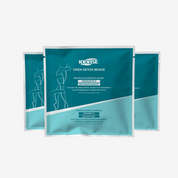 Draining and detoxifying leg wraps