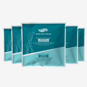 Draining and detoxifying leg wraps