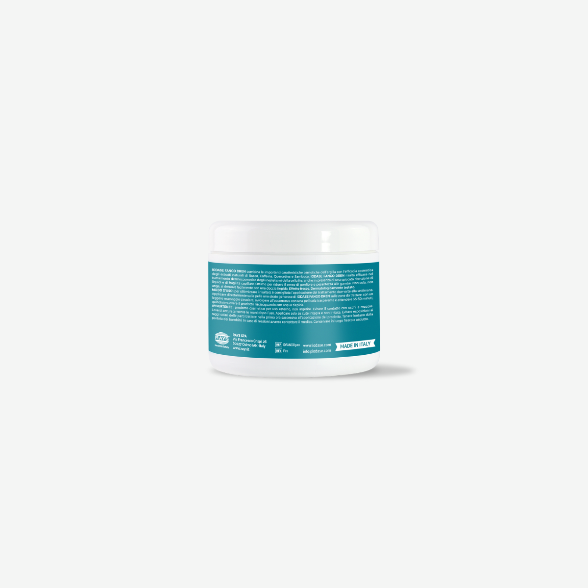 Fresh effect cellulite mud