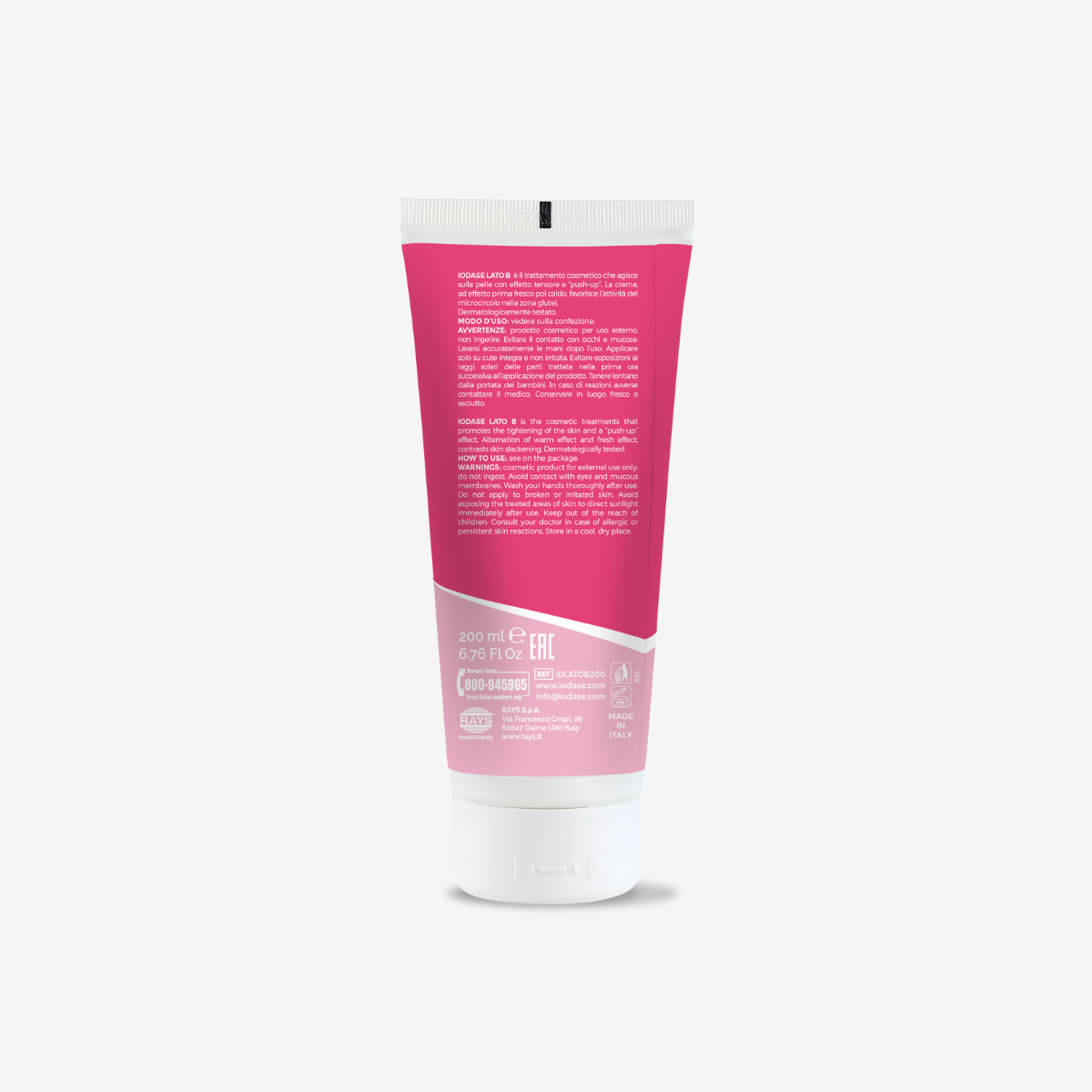 Crema tonificante e rimodellante Glutei