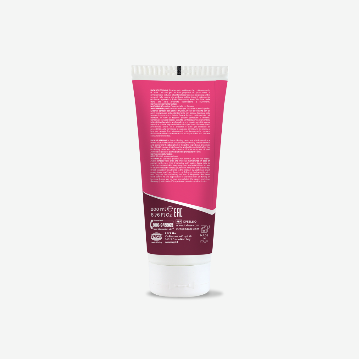 Acid body exfoliant
