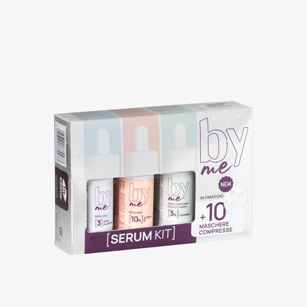 Set mit 3 Seren + 10 kostenlosen Kompressionsmasken